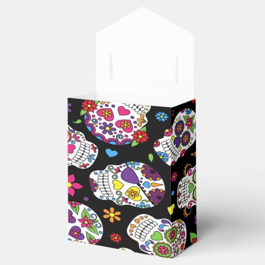 砂糖スカル恐ろしいと血を巻く威嚇 フェイバーボックス (オープン)