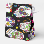 砂糖スカル恐ろしいと血を巻く威嚇 フェイバーボックス (裏面サイド)