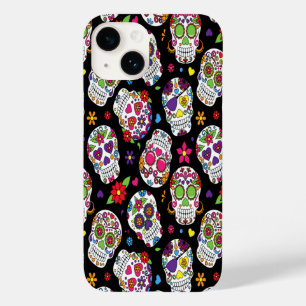 砂糖スカル恐ろしいと血を巻く威嚇 Case-Mate iPhone 14ケース