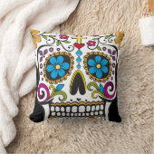 砂糖スカル枕 クッション (ブランケット)