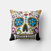 砂糖スカル枕 クッション (裏面)