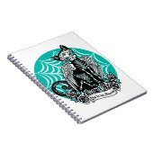 砂糖スカル猫 ノートブック (右側)