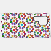 砂糖スカル花 SAMSUNG GALAXYケース (裏面横)