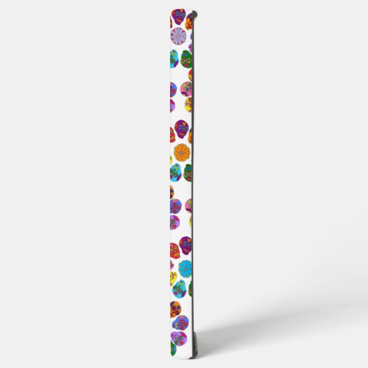 砂糖スカル花 SAMSUNG GALAXYケース (左側面)