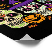 砂糖スカル10月乳癌認識度H ポスター (角)