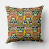 砂糖スカル クッション (裏面)