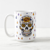 砂糖スカル コーヒーマグカップ (左)