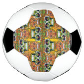 砂糖スカル サッカーボール (回転)