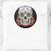 砂糖スカル、ザ体ショップ ラウンドシール (バッグ)