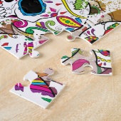 砂糖スカル ジグソーパズル (側面)