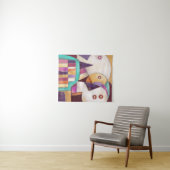 砂糖スカル タペストリー (インサイチュ(横))