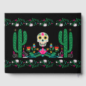 砂糖スカル デイ・オブ・ザ・デッド オーダーメイド ゲストブック (裏面)