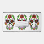 砂糖スカル デスクマット (キーボード&マウス)