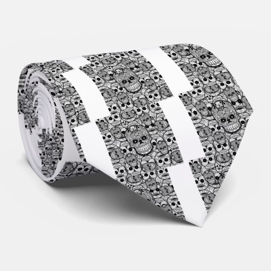 砂糖スカル ネクタイ (ロール)