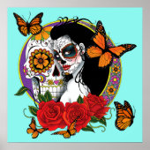 砂糖スカル ポスター (正面)