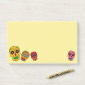 砂糖スカル ポストイット (デスク)