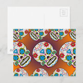 砂糖スカル ポストカード (正面/裏面)