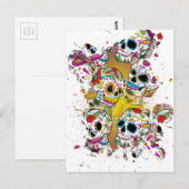 砂糖スカル ポストカード (正面/裏面)