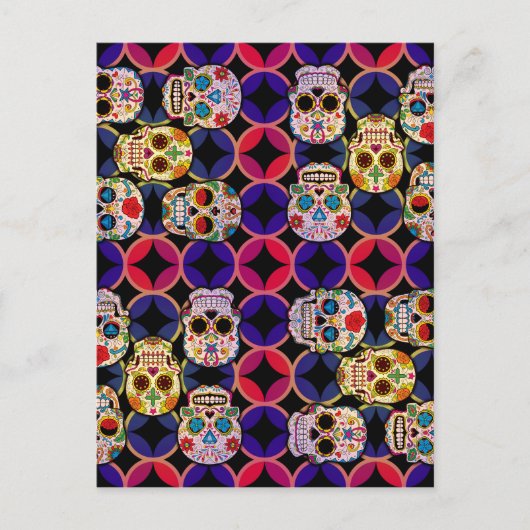 砂糖スカル ポストカード (正面)