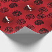 砂糖スカル ラッピングペーパー (角)