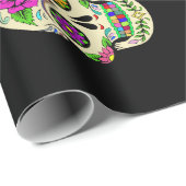 砂糖スカル ラッピングペーパー (ロールコーナー)