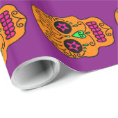 砂糖スカル ラッピングペーパー (ロールコーナー)