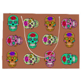 砂糖スカル ラージペーパーバッグ (裏面)