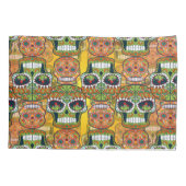 砂糖スカル 枕カバー (裏面)