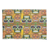 砂糖スカル 枕カバー (正面)