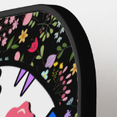 砂糖スカル – 死の日 – ディアデロスミュートス ピックルボールラケット (左詳細)