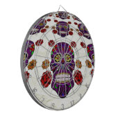 砂糖スカル（死んだ日）ダーツボード ダーツボード (正面左)