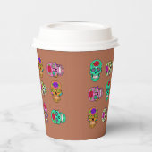 砂糖スカル 紙コップ (左)