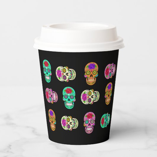 砂糖スカル 紙コップ (裏面)