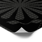 砂糖スカル- Day of the Dead Art poster ポスター (角)