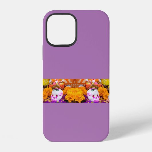 砂糖スカル iPhoneケース (裏面)