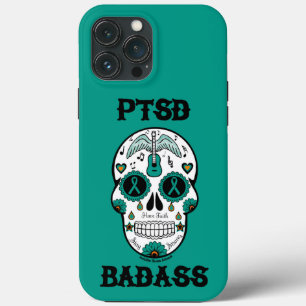 砂糖スカル...PTSD iPhone 13 PRO MAXケース