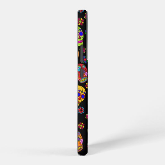 砂糖スカル SAMSUNG GALAXYケース (右側面)