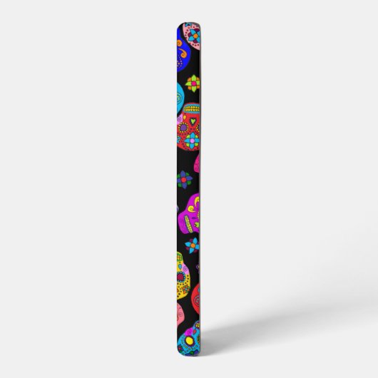 砂糖スカル SAMSUNG GALAXYケース (左側面)