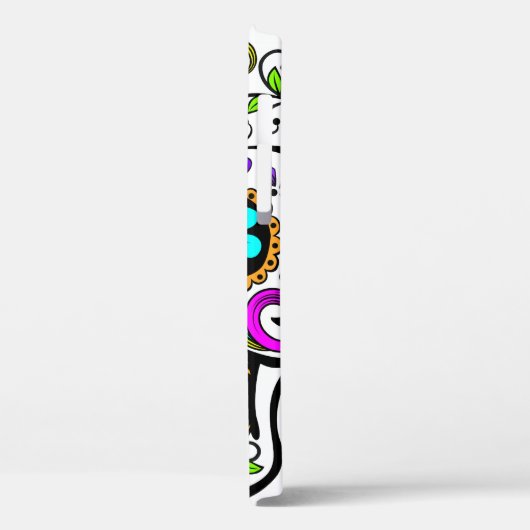 砂糖スカルiPhoneケース Case-Mate iPhoneケース (裏面 / 左)