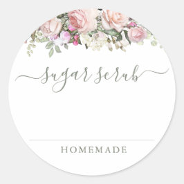 砂糖スクラブラベル ラウンドシール