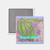 砂糖スナップ マグネット (正面/裏面)