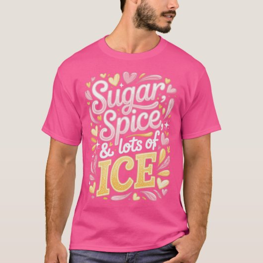 砂糖スパイスとたっぷりのICE Tシャツ (正面)