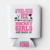 砂糖スパイスと全てのアイスガールホッケー 缶クーラー (裏面)
