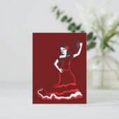 砂糖スペインのスカルダンサー ポストカード (スタンド正面)