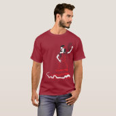 砂糖スペインのスカルダンサー Tシャツ (正面フル)