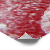 砂糖ハートキャンディーポスター ポスター (角)