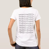 砂糖ベビークラシックメスTライト Tシャツ (裏面)