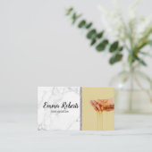 砂糖ペースト脱毛皮膚脱毛 名刺 (スタンド正面)