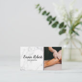 砂糖ペースト脱毛皮膚脱毛 名刺 (スタンド正面)