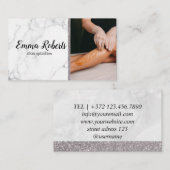 砂糖ペースト脱毛皮膚脱毛 名刺 (正面/裏面)